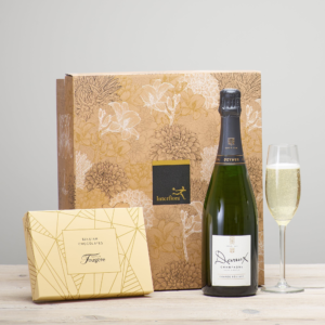 Product image of Champagne & Belgian Chocolates Gift Set from Interflora
