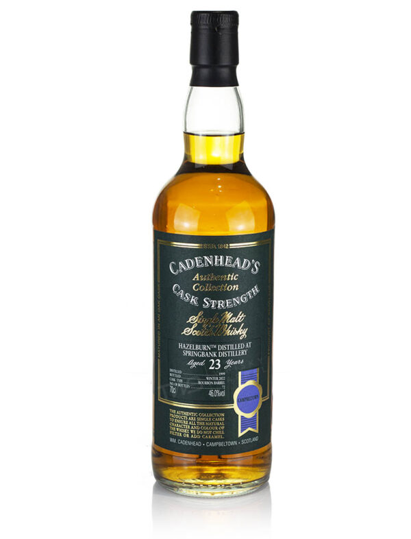 Product image of Hazelburn (Springbank) 23 Year Old 1999 Cadenhead's Cask Strength from The Whisky Barrel
