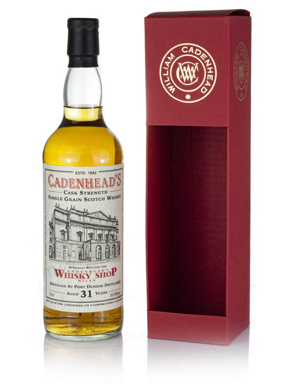 Product image of Port Dundas 31 Year Old 1988 Cadenhead's Shop Milan (2019) from The Whisky Barrel