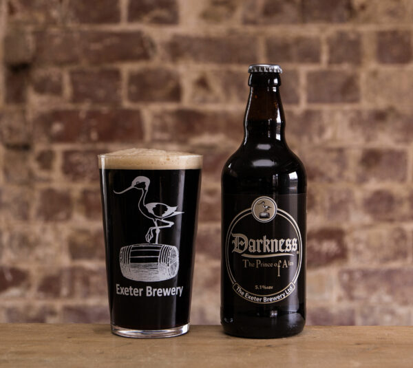Product image of Exeter Brewery Darkness 500ml from Devon Hampers