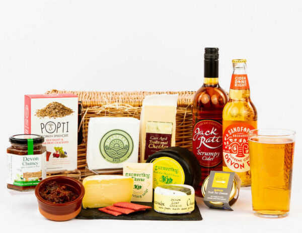 Product image of Cheese and Cider Hamper - Standard Box from Devon Hampers