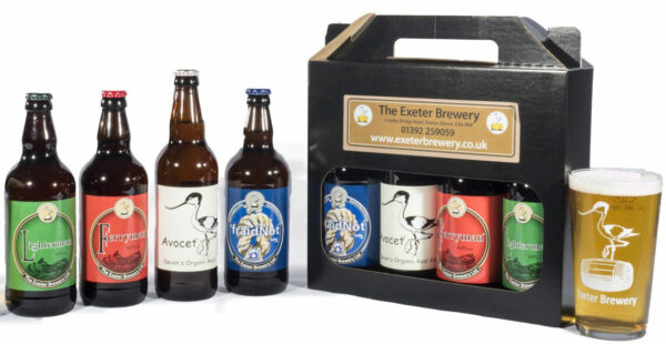 Product image of Exeter Brewery Gift Set - 4 x 500ml - Standard Box from Devon Hampers