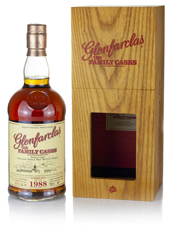 Product image of Glenfarclas 33 Year Old 1988 Family Casks Release S22 from The Whisky Barrel