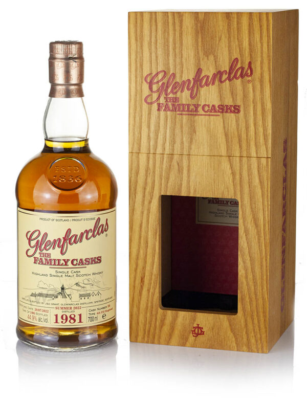 Product image of Glenfarclas 41 Year Old 1981 Family Casks Release S22 from The Whisky Barrel