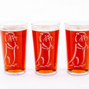 Product image of Set of 3 Otter Ale Glasses - Standard Box from Devon Hampers