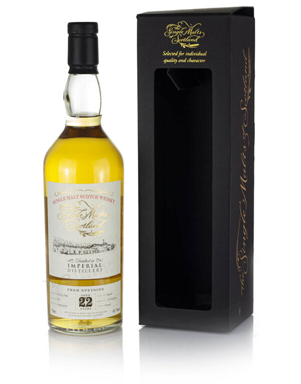 Product image of Imperial 22 Year Old 1996 Single Malts of Scotland #873 from The Whisky Barrel