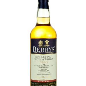 Product image of Littlemill 22 Year Old 1990 Berry's Own (2013) from The Whisky Barrel