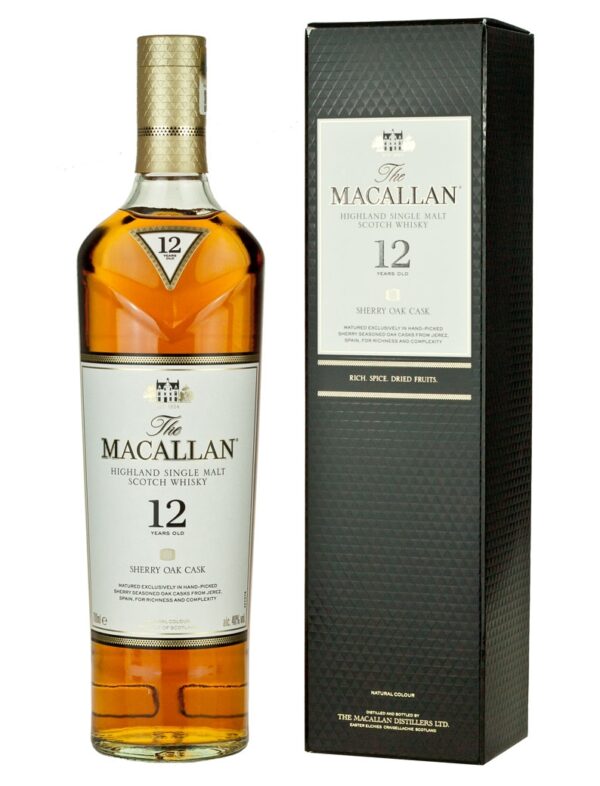 Product image of Macallan 12 Year Old Sherry Oak from The Whisky Barrel
