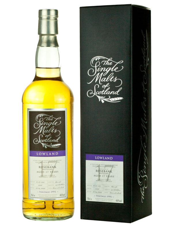 Product image of Rosebank 17 Year Old 1991 Malts of Scotland from The Whisky Barrel