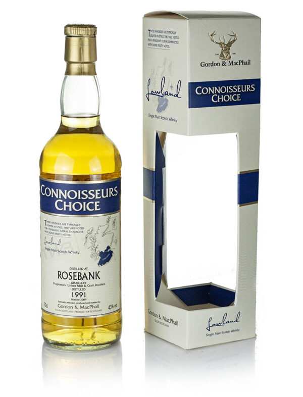 Product image of Rosebank 1991 Connoisseurs Choice (2009) from The Whisky Barrel