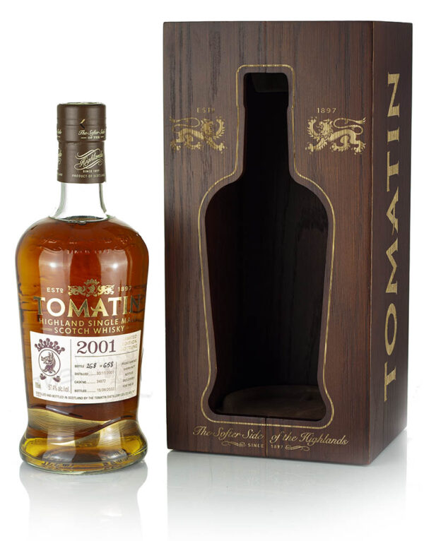 Product image of Tomatin 20 Year Old 2001 Single Cask UK Exclusive from The Whisky Barrel