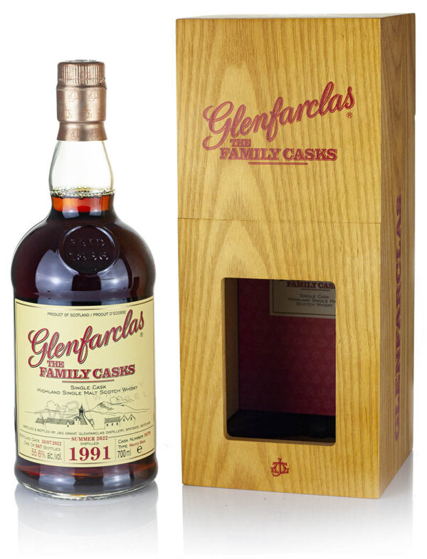 Product image of Glenfarclas 31 Year Old 1991 Family Casks Release S22 from The Whisky Barrel