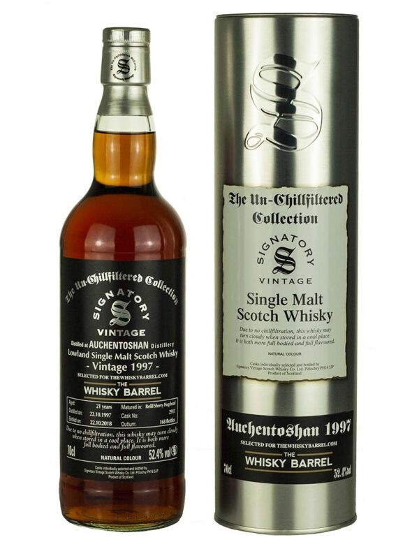 Product image of Auchentoshan 21 Year Old 1997 Signatory Exclusive from The Whisky Barrel