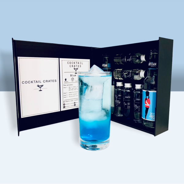 Product image of Blue Spritz Fizz - Gin and Tonic Cocktail Gift Box from Cocktail Crates