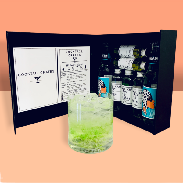 Product image of Midori Sour Cocktail Gift Box from Cocktail Crates