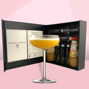 Product image of Peach Margarita Cocktail Box Gift Set from Cocktail Crates