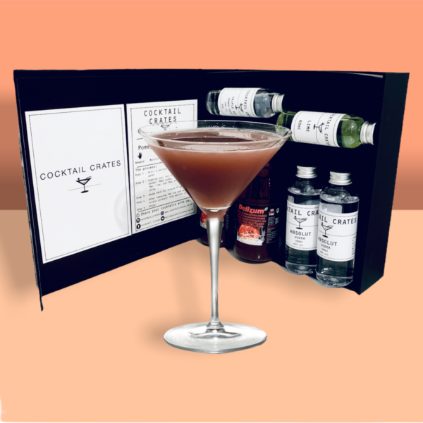 Product image of Pomegranate Martini Cocktail Gift Box from Cocktail Crates