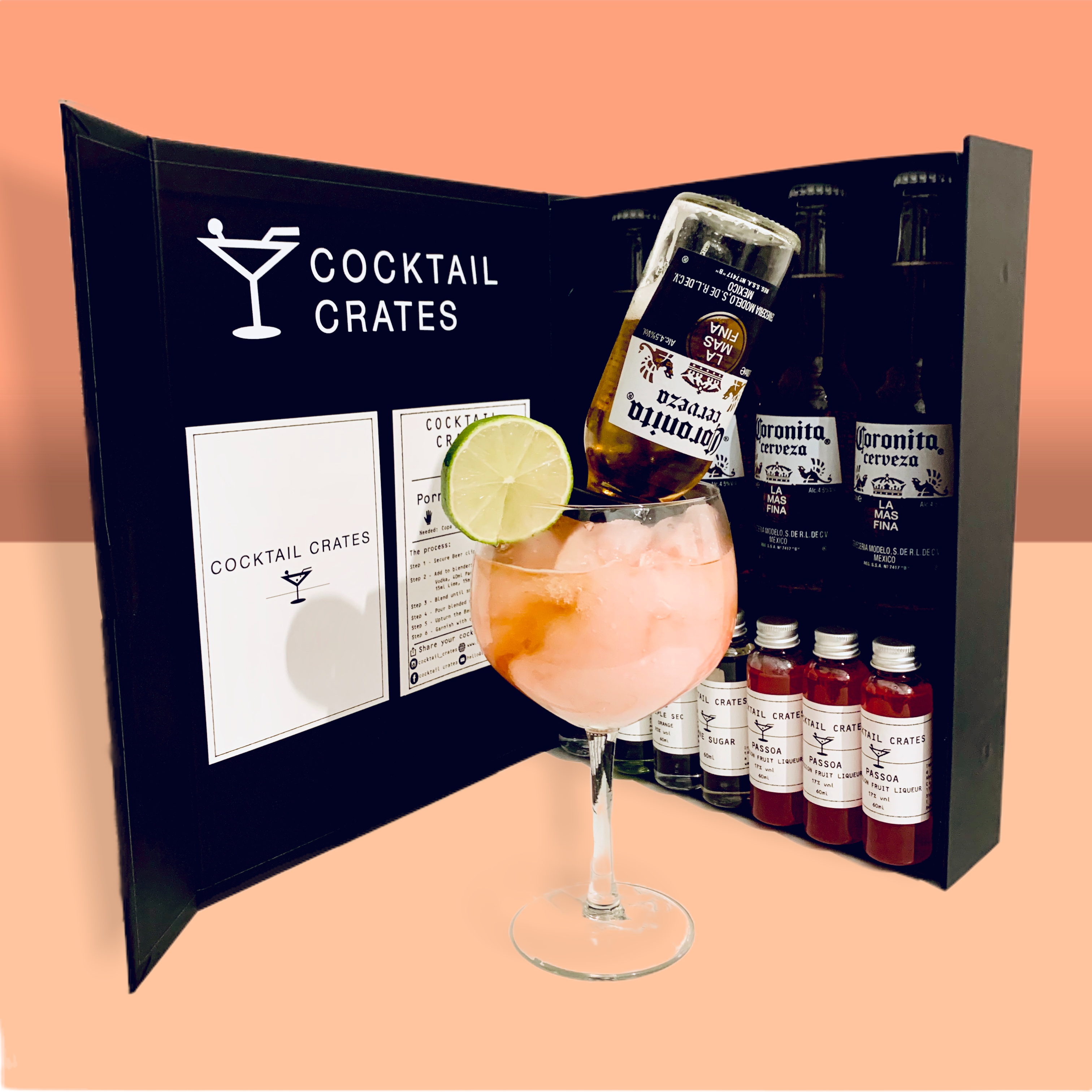 Product image of Pornstar Royale Cocktail Gift Box from Cocktail Crates