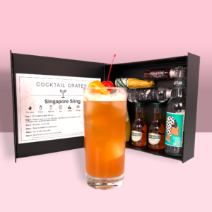 Product image of Singapore Sling Cocktail Gift Set from Cocktail Crates
