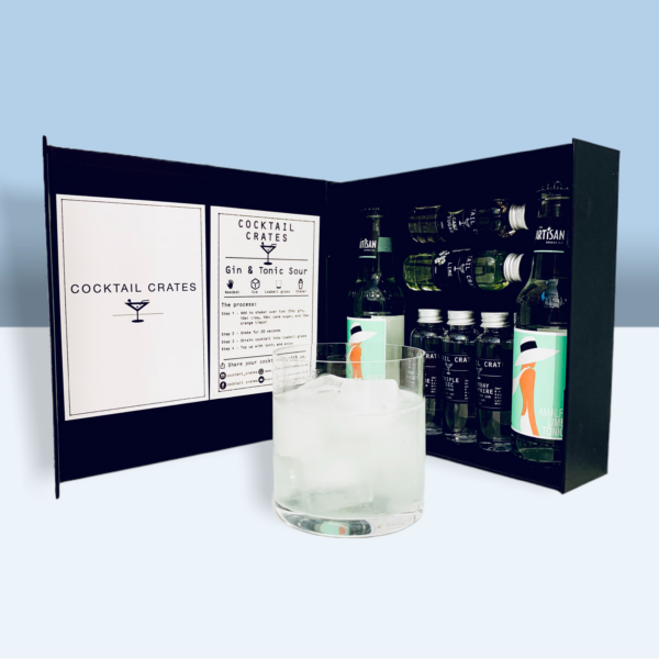 Product image of Sour Fizz - Gin and Tonic Cocktail Gift Box from Cocktail Crates