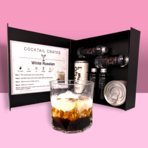 Product image of White Russian Cocktail Gift Box from Cocktail Crates