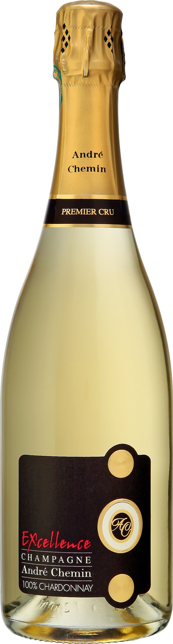 Product image of Champagne Andre Chemin Premier Cru Excellence Brut 2010 from 8wines