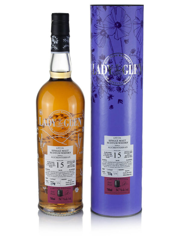 Product image of Auchentoshan 15 Year Old 2007 Lady of the Glen (2023) from The Whisky Barrel