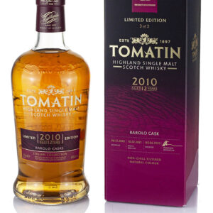 Product image of Tomatin 12 Year Old 2010 Barolo Cask Italian Collection (2023) from The Whisky Barrel