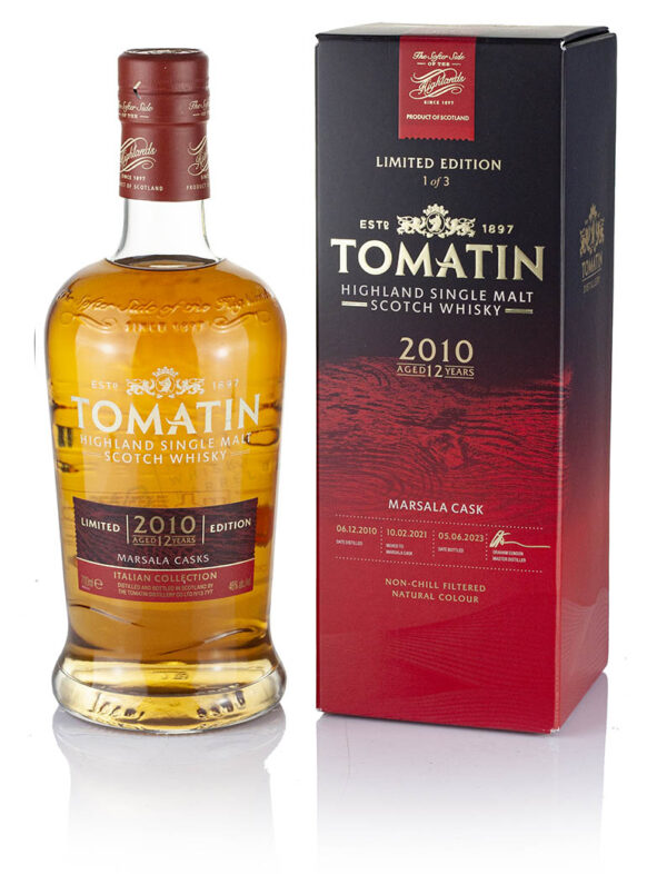 Product image of Tomatin 12 Year Old 2010 Marsala Cask Italian Collection (2023) from The Whisky Barrel