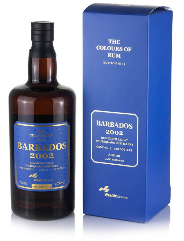 Product image of Foursquare 20 Year Old 2002 The Colours Of Rum Edition 19 (2023) from The Whisky Barrel