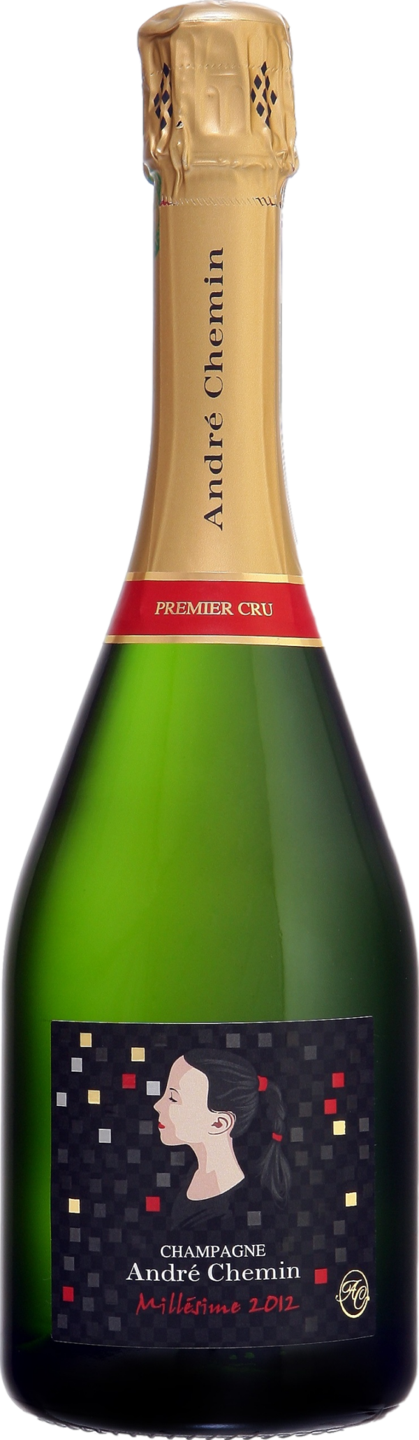 Product image of Champagne Andre Chemin Premier Cru Millesime Brut 2012 from 8wines