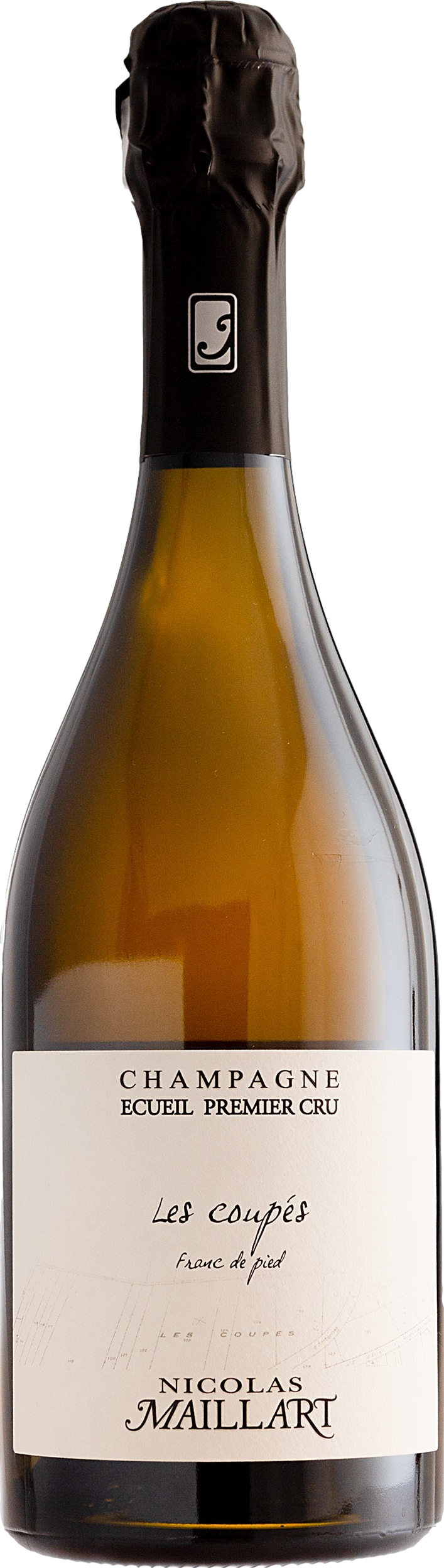 Product image of Champagne Nicolas Maillart Premier Cru Les Coupes Franc de Pied 2018 from 8wines