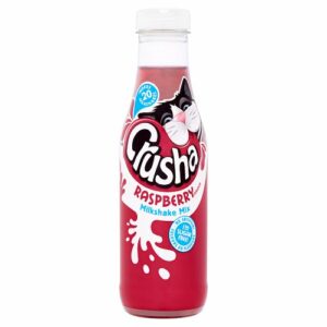 Product image of Crusha Rasberry Flavour Milkshake Mix NAS from British Corner Shop