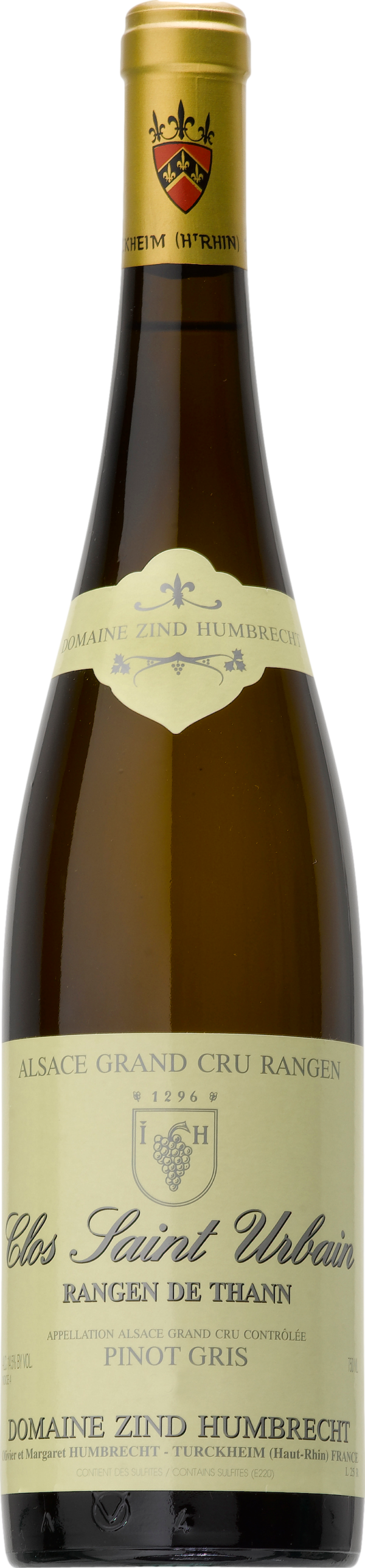 Product image of Domaine Zind-Humbrecht Pinot Gris Grand Cru Rangen de Thann Clos Saint Urbain 2016 from 8wines