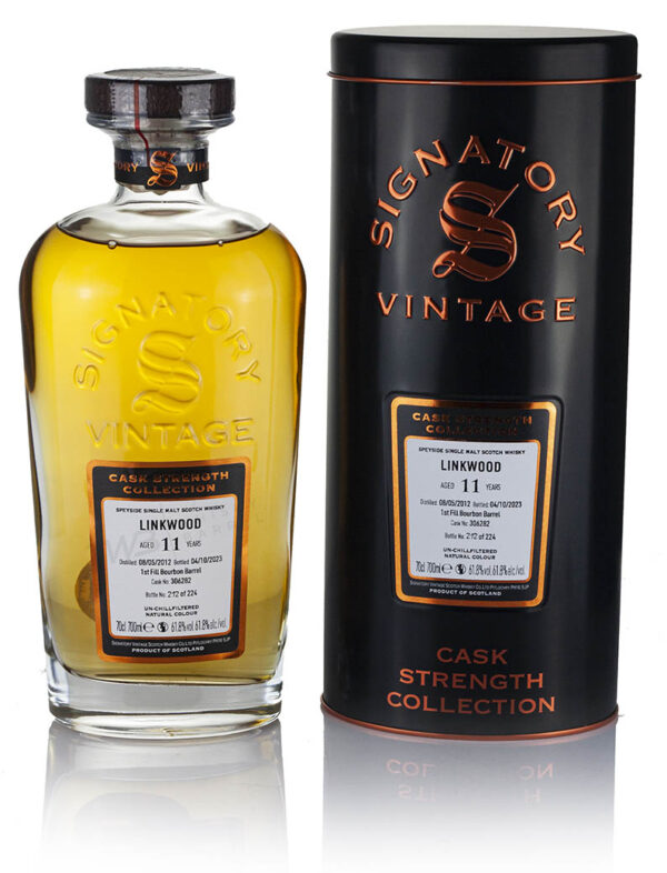 Product image of Linkwood 11 Year Old 2012 Signatory Cask Strength from The Whisky Barrel