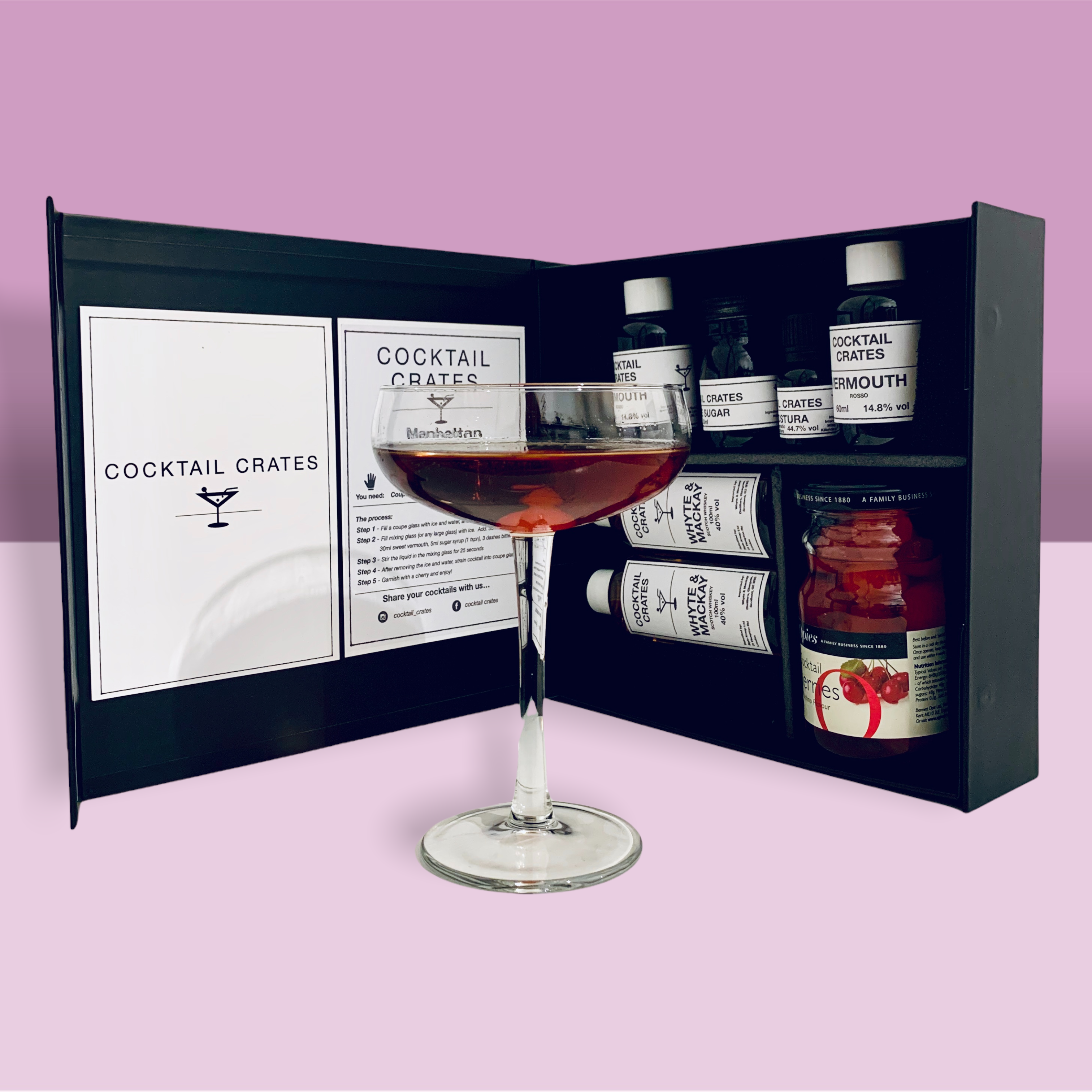 Product image of Manhattan Cocktail Gift Box from Cocktail Crates