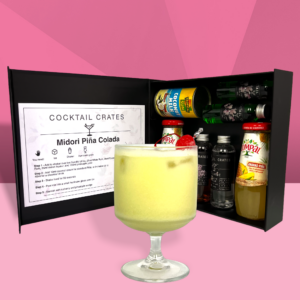 Product image of Midori Pina Colada Cocktail Gift Set from Cocktail Crates