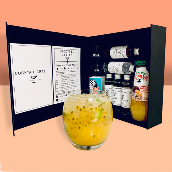 Product image of Passion Fruit Mojito Cocktail Gift Box from Cocktail Crates