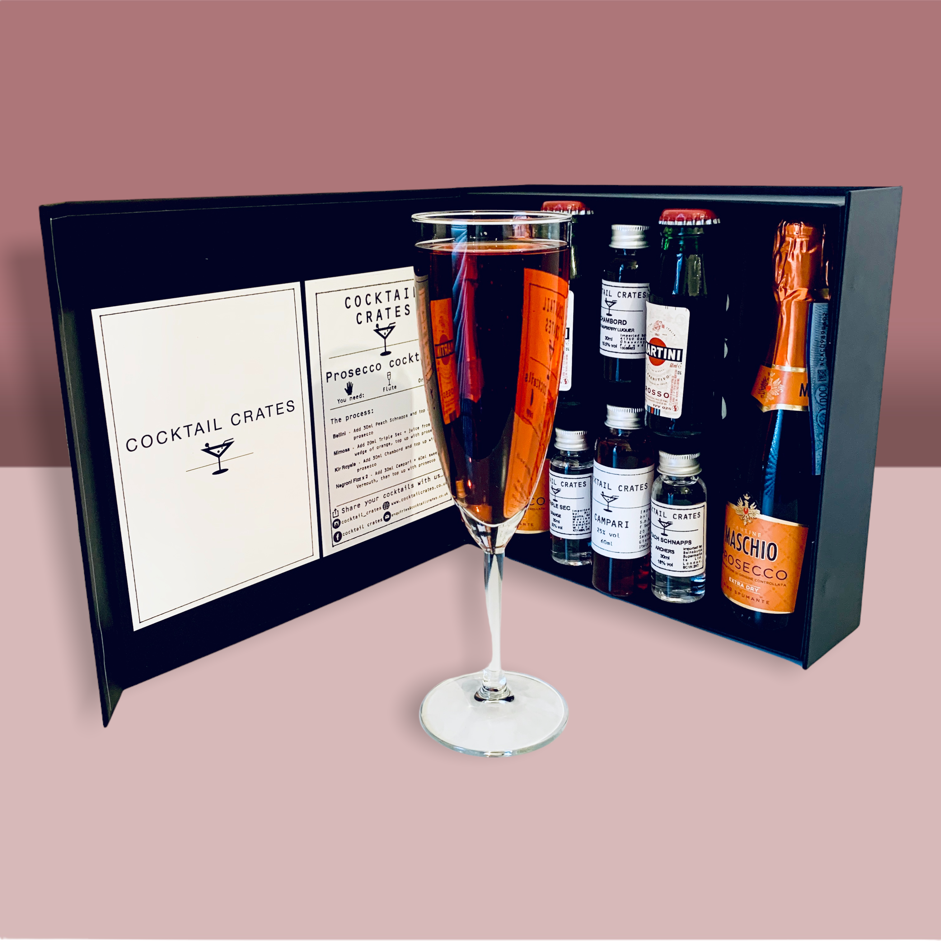 Product image of Prosecco cocktail Gift Set - Bellini