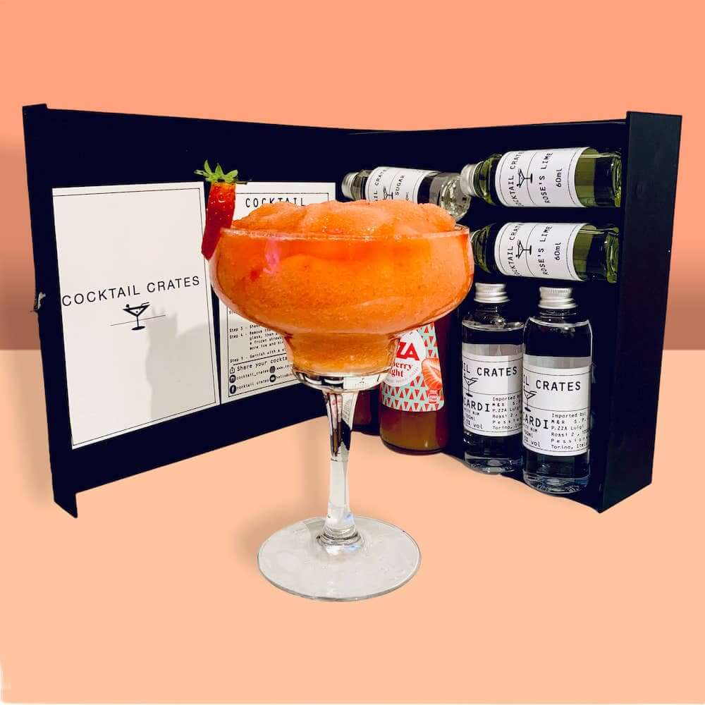 Product image of Strawberry Daiquiri Cocktail Gift Set from Cocktail Crates
