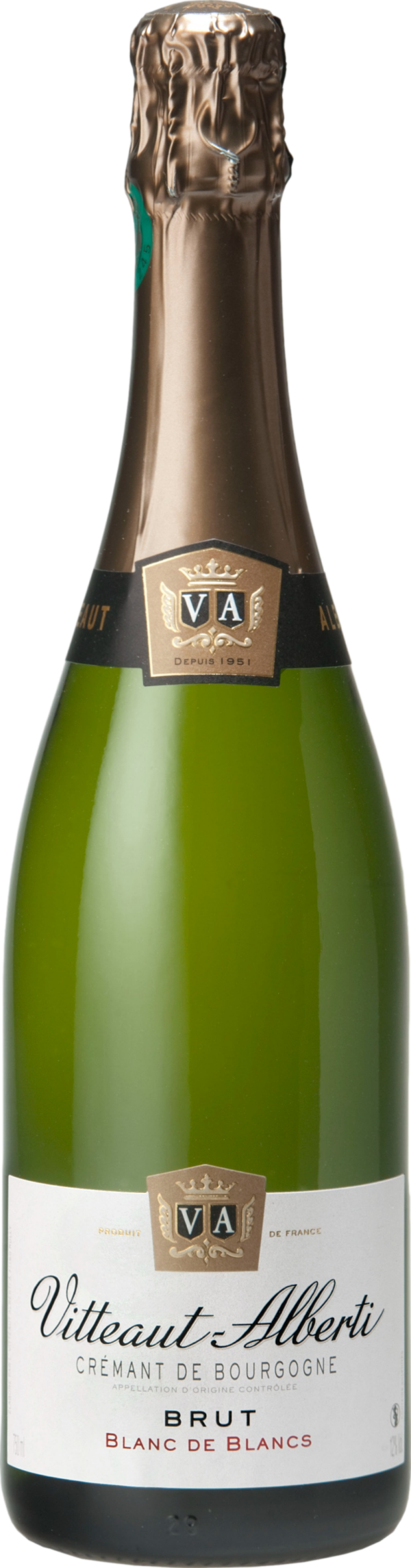 Product image of Vitteaut-Alberti Cremant de Bourgogne Blanc de Blancs Brut from 8wines