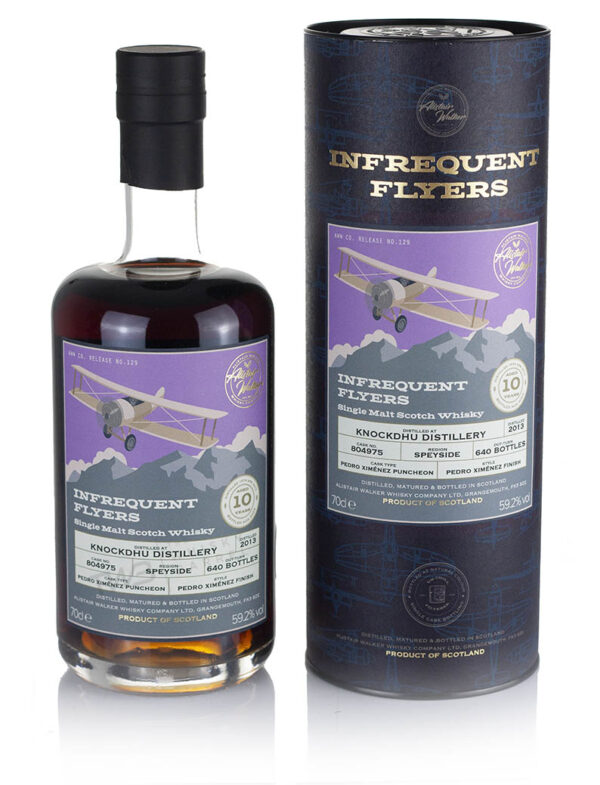 Product image of AnCnoc (Knockdhu) 10 Year Old 2013 Infrequent Flyers (2023) from The Whisky Barrel