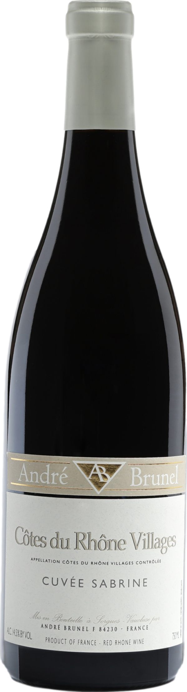 Product image of Andre Brunel Cotes du Rhone Village Cuvee Sabrine 2022 from 8wines