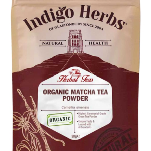Product image of Indigo Teas Organic Matcha Tea Powder 50g from Medino UK
