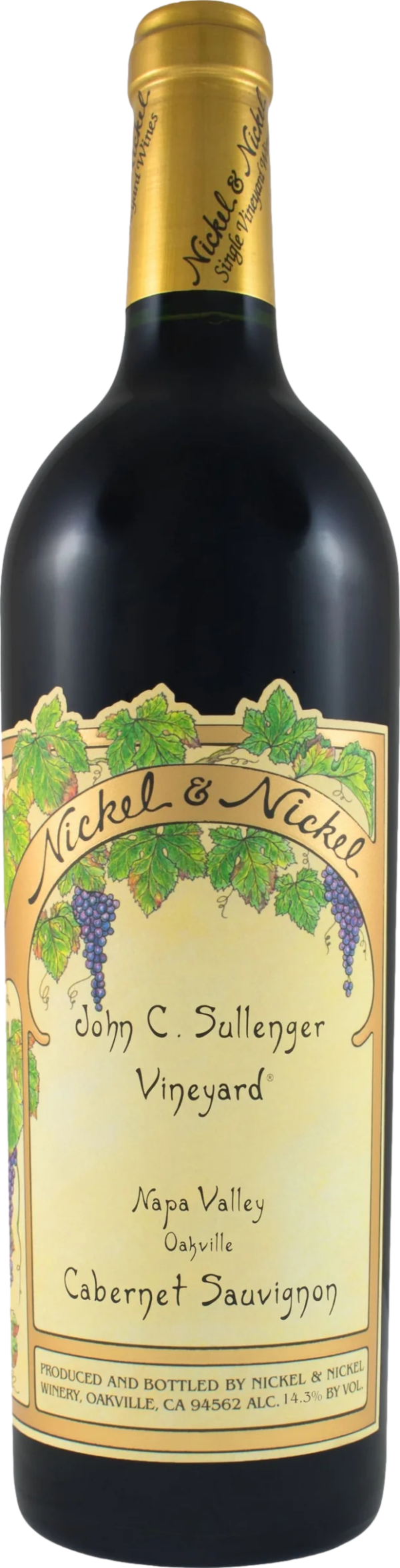 Product image of Nickel & Nickel John C. Sullenger Cabernet Sauvignon 2019 from 8wines