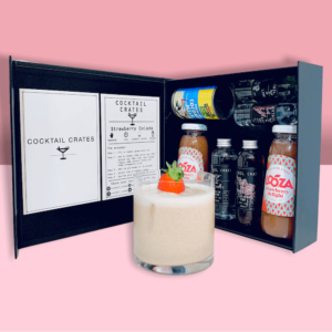 Product image of Strawberry Pina Colada Cocktail Gift Set from Cocktail Crates