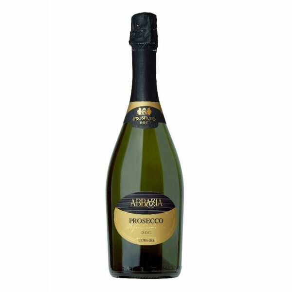 Product image of Abbazia Spumante Extra Dry Prosecco 75cl from DrinkSupermarket.com