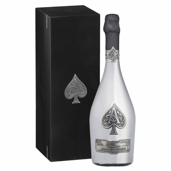 Product image of Armand de Brignac Ace of Spades Blanc de Blancs Champagne 75cl from DrinkSupermarket.com
