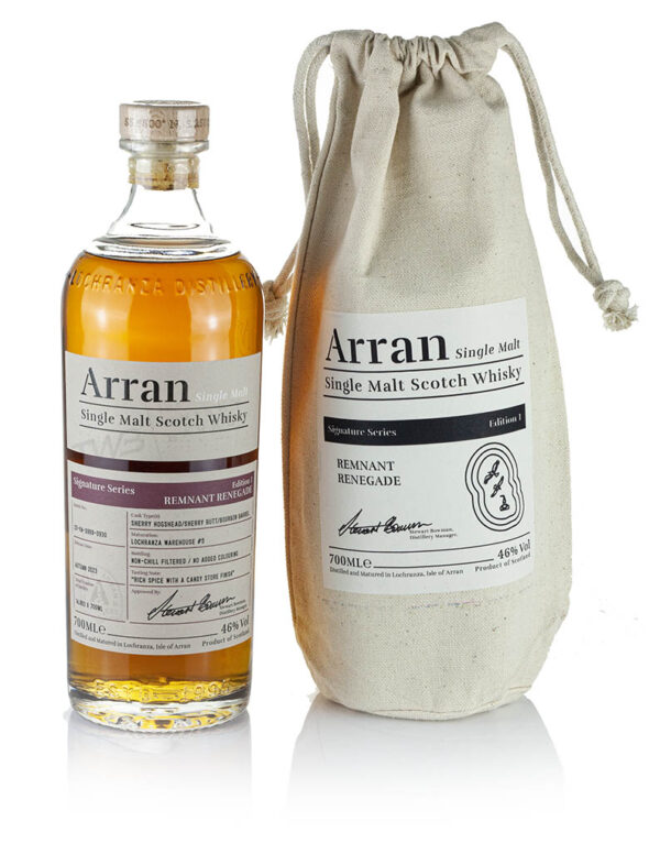 Product image of Arran Remnant Renegade Signature Series Edition 1 (2023) from The Whisky Barrel