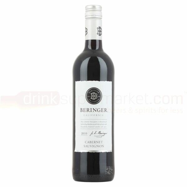 Product image of Beringer Cabernet Sauvignon Red Wine 75cl from DrinkSupermarket.com
